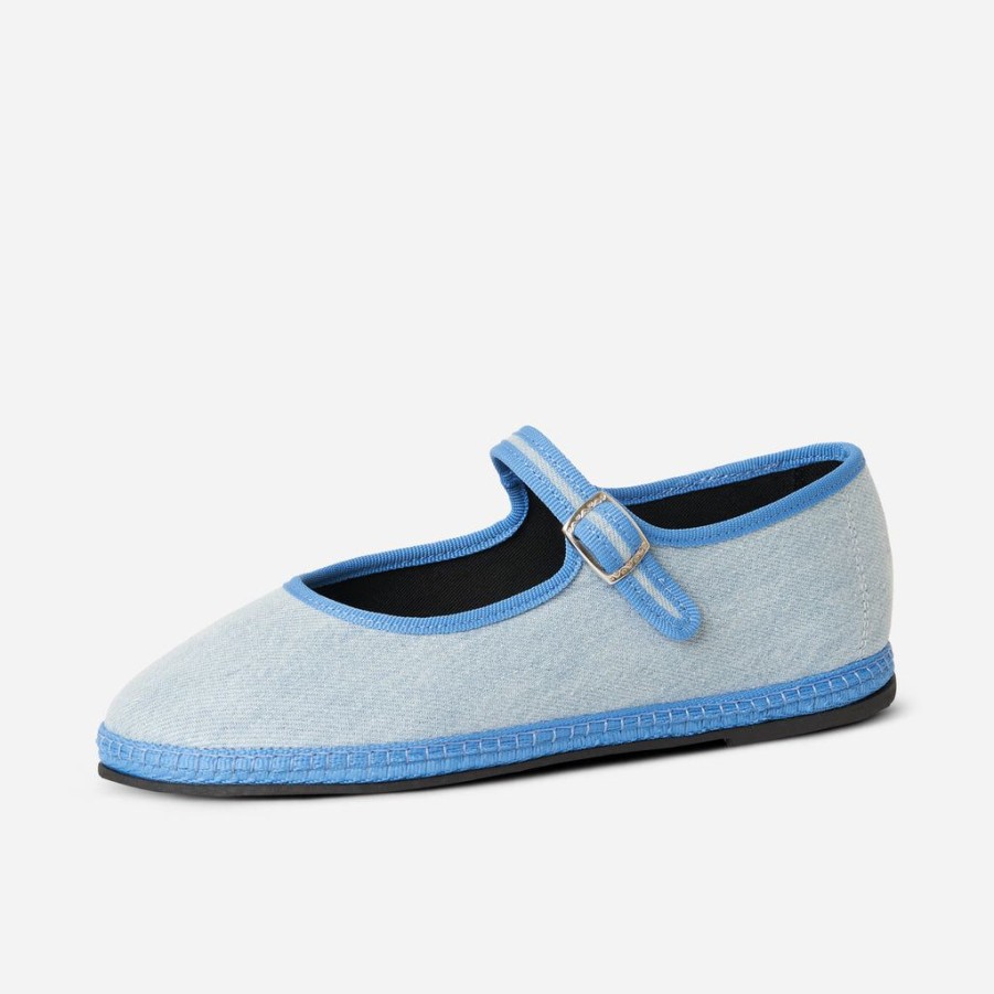 Classics Piedaterre Venezia | Mary Jane - Celeste Azzurro - Denim