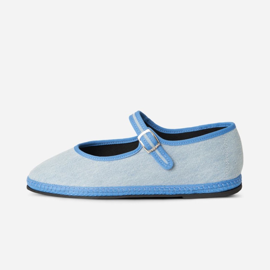 Classics Piedaterre Venezia | Mary Jane - Celeste Azzurro - Denim