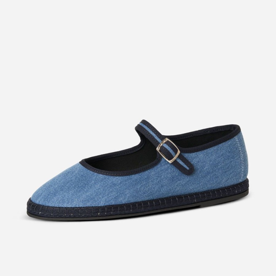 Classics Piedaterre Venezia | Mary Jane - Azzurro Blu - Denim