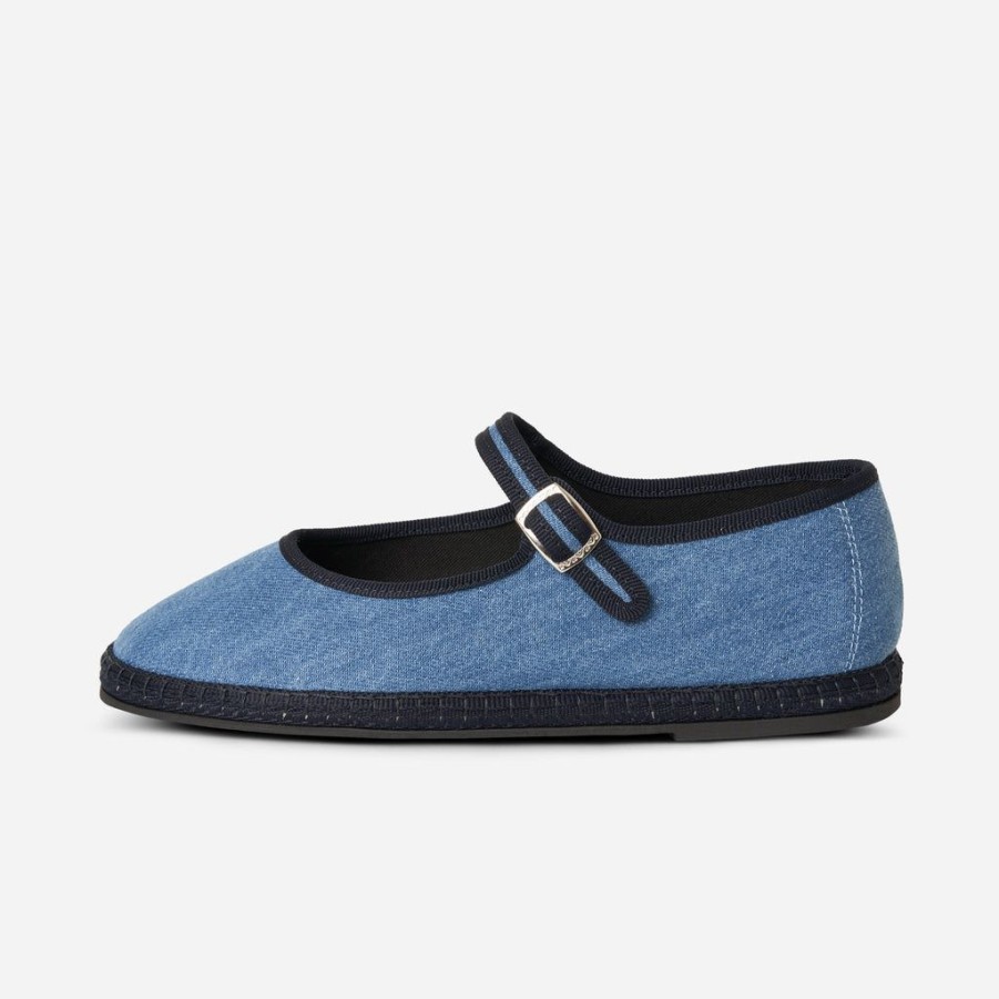 Classics Piedaterre Venezia | Mary Jane - Azzurro Blu - Denim